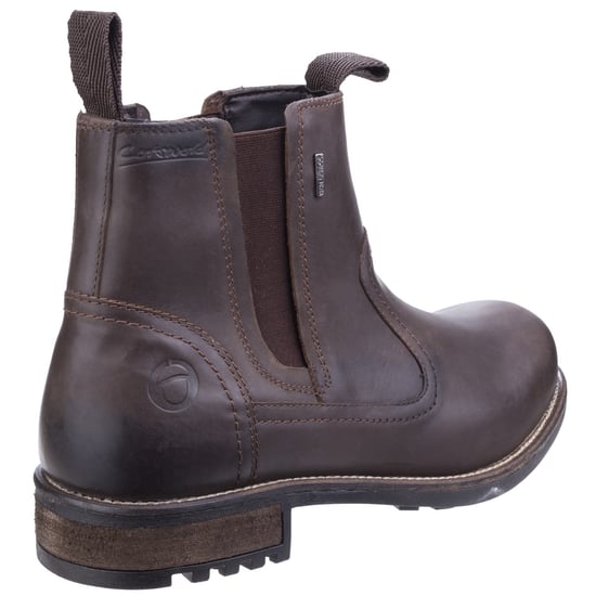 Cotswold Mens Worcester Moisture Wicking Pull On Boots (Brown) - Image 5