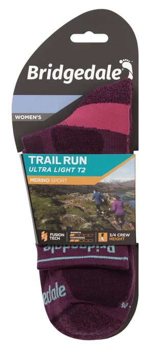 Bridgedale - Calcetines Ultraligeros Merino - Damson - Image 2