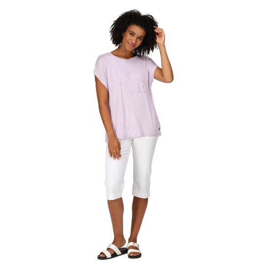 Regatta Womens/Ladies Roselynn Love T-Shirt (Pastel Lilac)