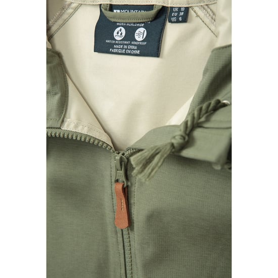 Mountain Warehouse Womens/Ladies Iona Soft Shell Jacket (Khaki) - Image 4