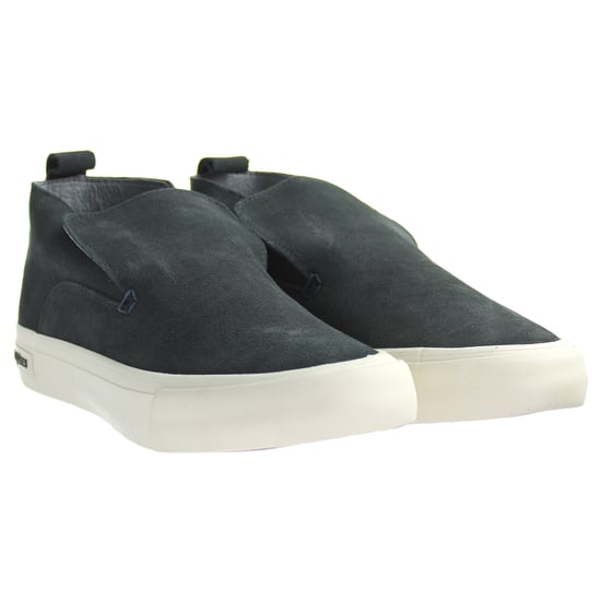 Seavees Huntington Middle Deep Navy Suede Blue Mens Shoes