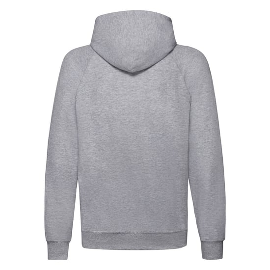 Fruit Of The Loom Unisex Adult Lightweight Hooded Sweatshirt (Heather Grey) - Image 2