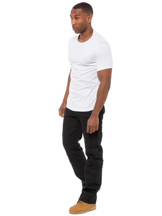 Enzo | Jeans de mezclilla negros con recubrimiento para hombre - Image 6