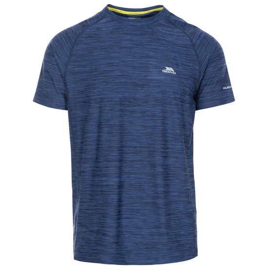 Trespass Mens Gaffney Active T-Shirt (Navy Marl) - Image 1