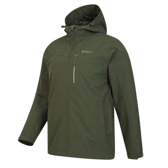 Mountain Warehouse Mens Brisk Extreme Waterproof Jacket (Green) - Image 3