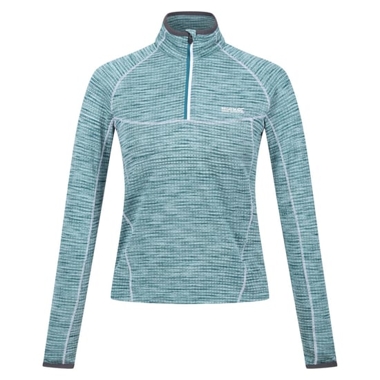 Regatta Womens Ladies Yonder Half Zip Long Sleeve Moisture Wicking Top - Image 3