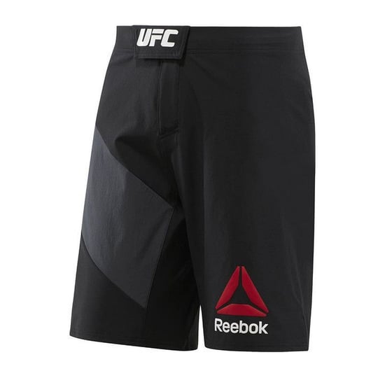 Reebok UFC FK Octagon Replica Black Graphic Logo Mens Shorts - Image 1