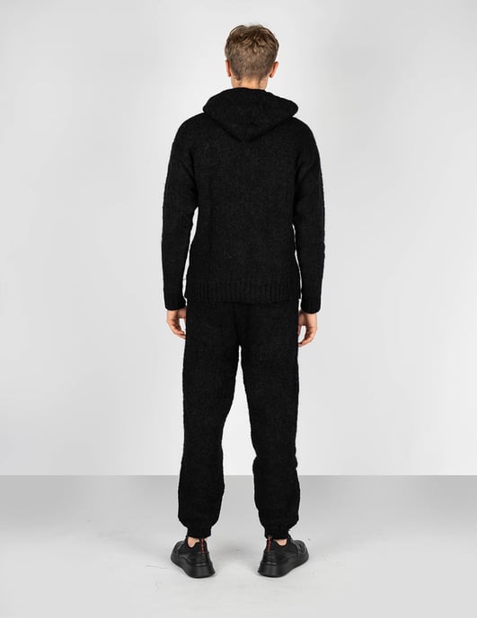 Takeshy Kurosawa Pantalones Boucle Hombre Negro - Image 4