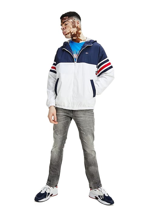 Chaqueta con cremallera y bloques de color para hombre de Tommy Jeans - Image 2