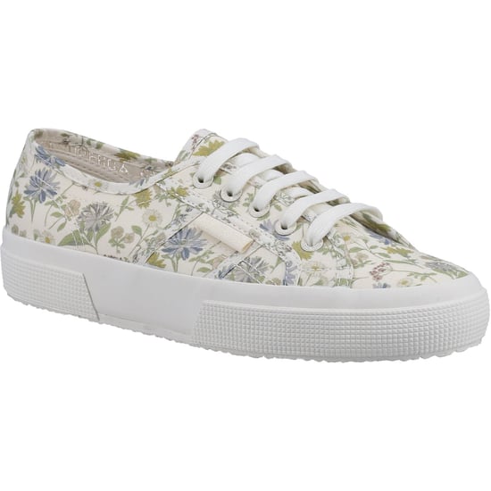 Superga 2750 Floral Print Cotton Women's White/Floral Print Trainers - Image 1