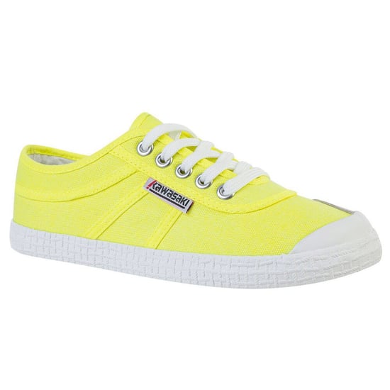 Kawasaki Original Neon Canvas Shoe Safety Yellow