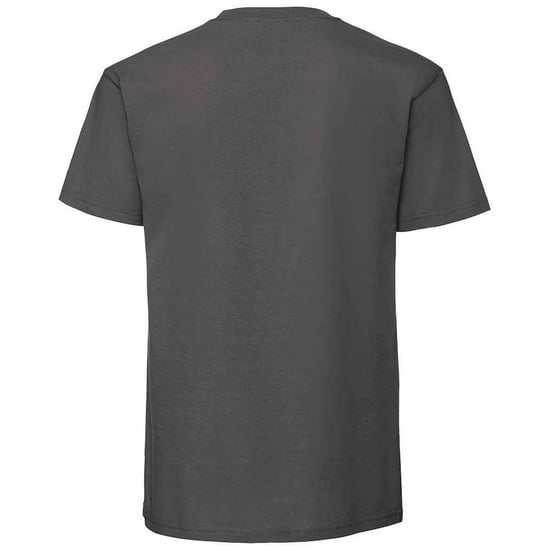 Fruit Of The Loom Mens Ringspun Premium T-Shirt (Light Graphite) - Image 2