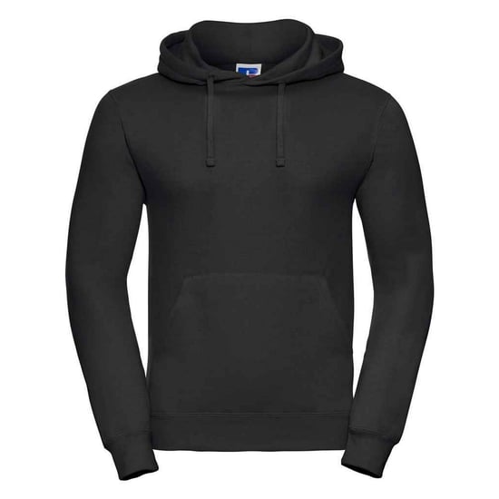 Russell Mens Plain Hoodie (Black) - Image 1