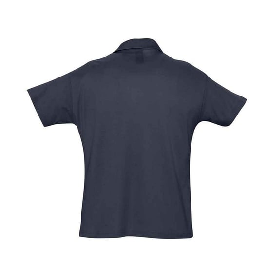 SOLS Mens Summer II Polo Shirt (Navy) - Image 2