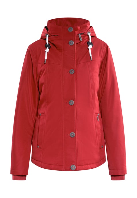 ICEBOUND Winter jacket women dark red - Image 1
