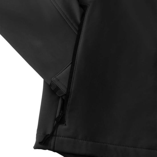 Russell Mens Water Resistant & Windproof Softshell Jacket (Black) - Image 6