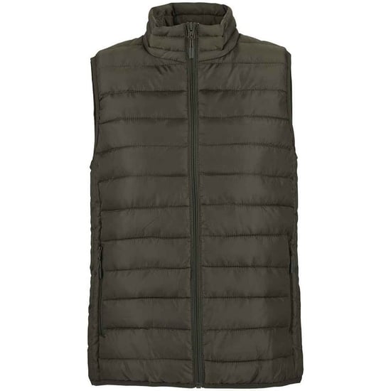 SOLS Womens/Ladies Stream Body Warmer (Army) - Image 1