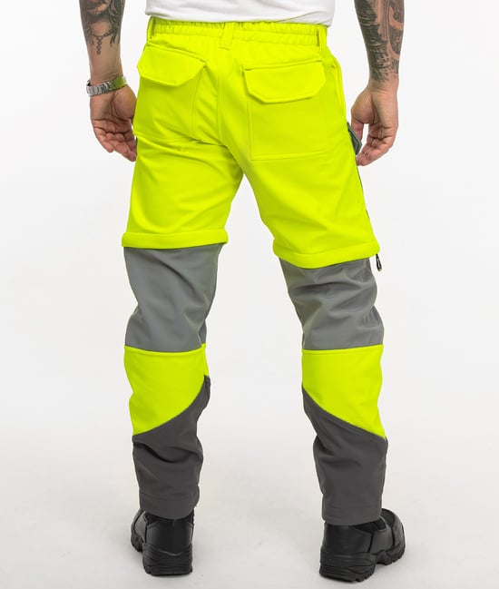 Rock Creek Softshellhose Neongelb