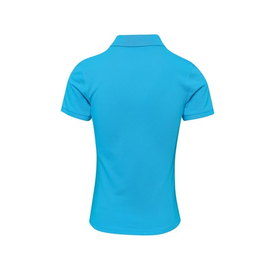Premier Womens/Ladies Coolchecker Plus Polo Shirt (Turquoise) - Image 2