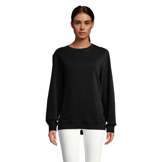 SOLS Unisex Adult Comet Organic Sweatshirt (Black) - Image 4