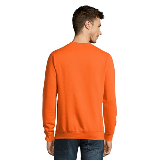 SOLS Unisex Adult New Supreme Sweatshirt (Orange) - Image 2