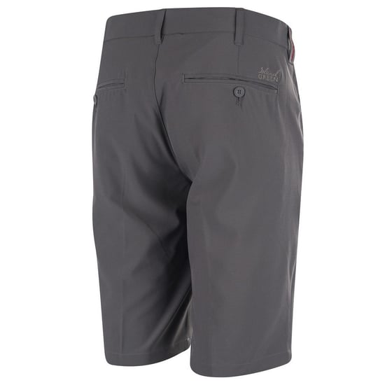 Island Green Mens Stretch Gripped Golf Shorts (Charcoal) - Image 2
