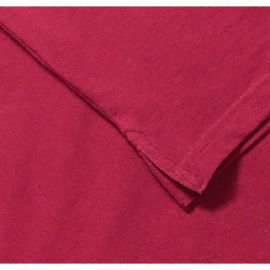 Russell Mens 100% Cotton Short Sleeve Polo Shirt (Classic Red) - Image 3