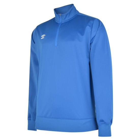 Umbro Mens Club Essential Half Zip Sweatshirt (Royal Blue) - Image 1