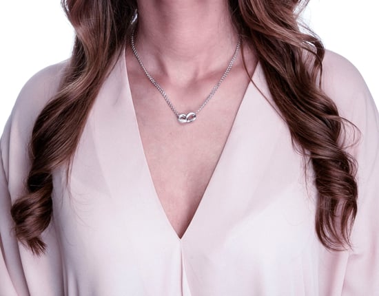 Orphelia Women's 925 Sterling Silver Necklace - Silver ZK-7176 - Image 4