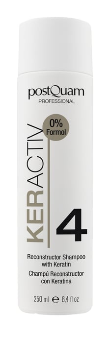 CHAMPÚ RECONSTRUCTOR CON KERATINA 250 ML. - Image 1