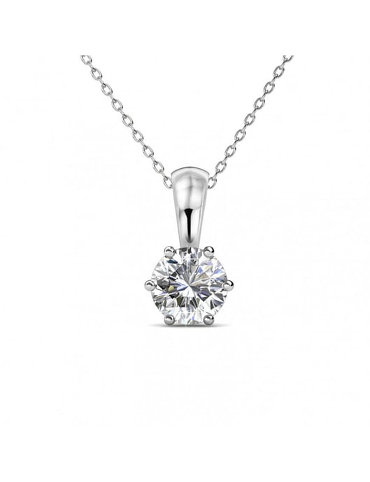 Colgantes con Piedras de Nacimiento - Plata y Cristal - Image 1