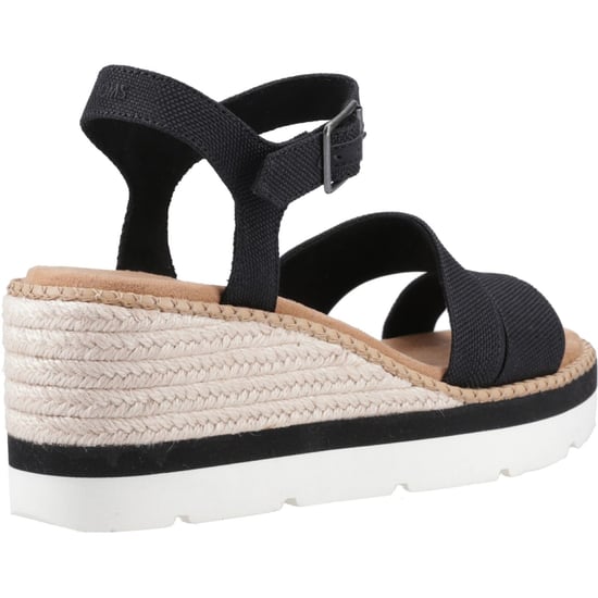 TOMS Darya Polyester Women's Black Sandals - Image 2