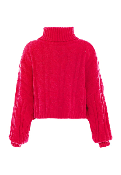 Mymo Turtleneck pullover women pink - Image 2