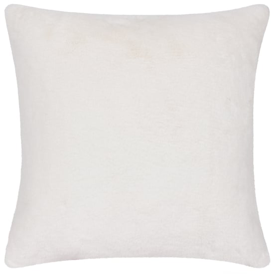 Heya Home Cozee Check Faux Fur Cushion Cover