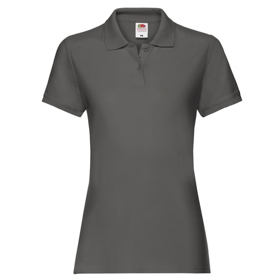 Fruit of the Loom Womens/Ladies Premium Polo Shirt (Light Graphite) - Image 1