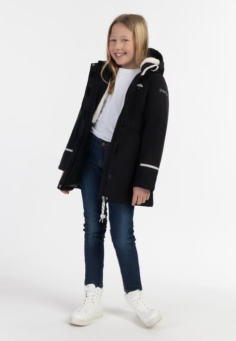 Schmuddelwedda Winter jacket Girls black - Image 2