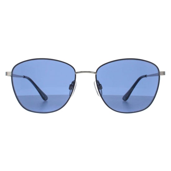 Smarty Square Unisex Blue Matte Silver Blue X1113