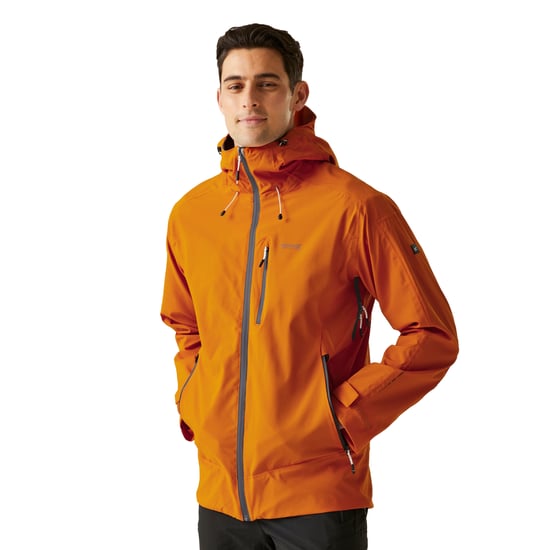 Regatta Mens Okara Waterproof Jacket (Fox) - Image 3