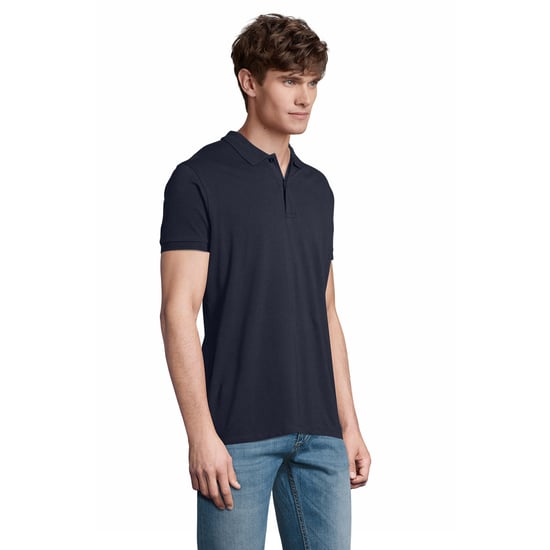 SOLS Mens Planet Polo Shirt (French Navy) - Image 3