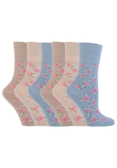 Gentle Grip - 6 Pares Calcetines No Elásticos Gentle Grip Mujer - GG46 - Image 1