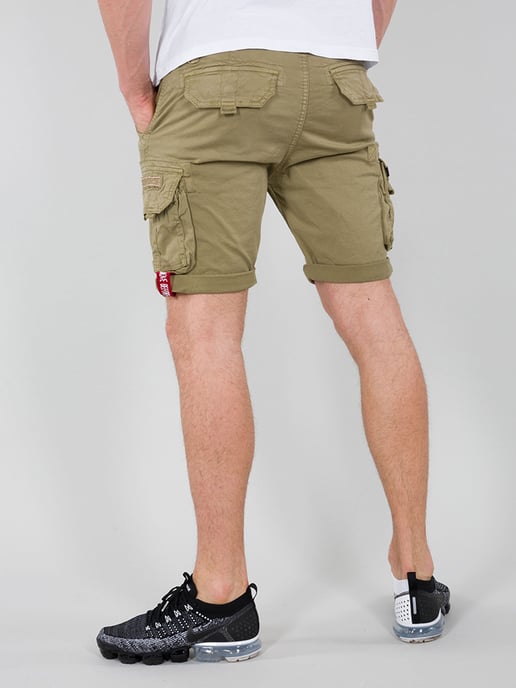 Cortos de Crew Alpha Industries para Hombre en Oliva - Image 2