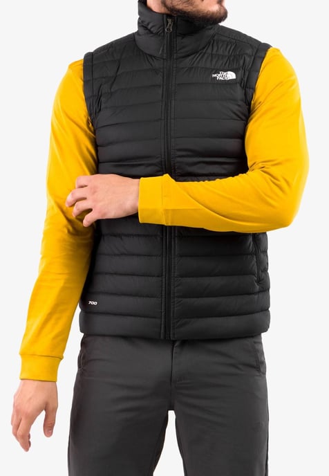 THE NORTH FACE Chaleco De Plumas De Ganso Elástico TNF Negro Hombre - Image 1