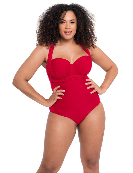 Curvy Kate Wrapsody Bandeau Swimsuit