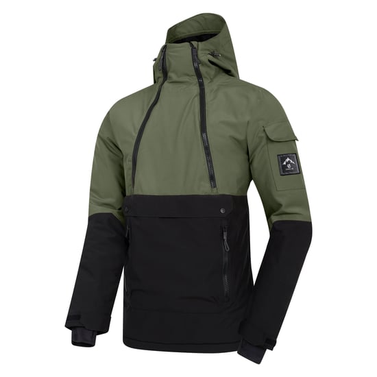 Dare 2B Mens T-Bar Overhead Ski Jacket (Olivine Green/Black)