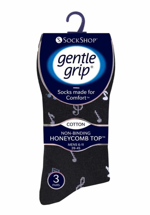 Gentle Grip - Calcetines no elásticos Gentle Grip 6 pares - MGG546 - Image 2