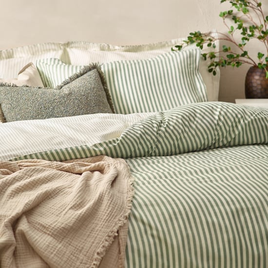 Hebden Mélange Stripe Duvet Cover Set