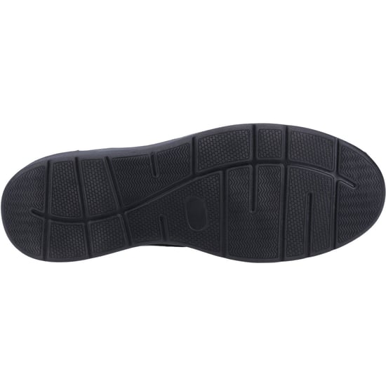 Hush Puppies Marco Leather Men's Black Lace-Up Shoes - Image 3