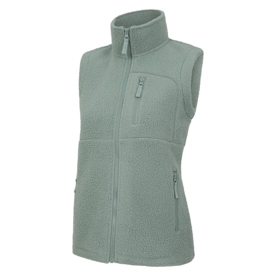 Mountain Warehouse Womens/Ladies Buxton Borg Gilet (Khaki Green) - Image 3