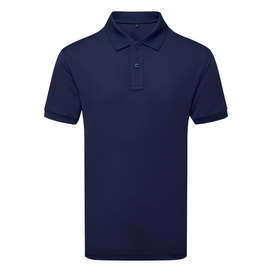 Asquith & Fox Mens Glacier Tech Polo Shirt (Navy) - Image 1