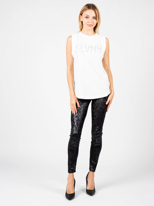 Silvian Heach Legginsy Satarmi Mujer Negro - Image 2